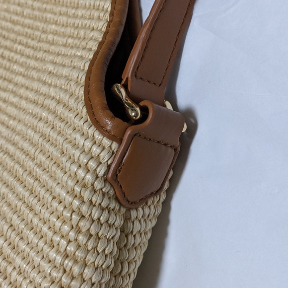 Aupen Raffia Tote Bag Lover - Picture 3 of 5